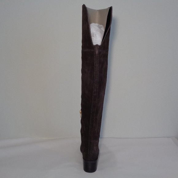 Coach LUCIA SPLIT SUEDE New Over the Knee Boots - Picture 5 of 8